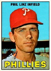 1967 Topps Baseball Cards      014      Phil Linz